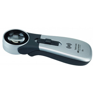Schweizer Lupa Tech-Line indução, 6500K, 2x, 4x, Ø70, Ø20mm, bifocal